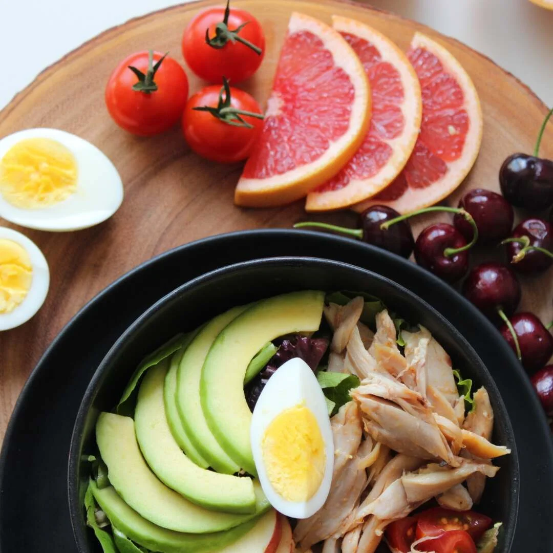 healthy avocado salad