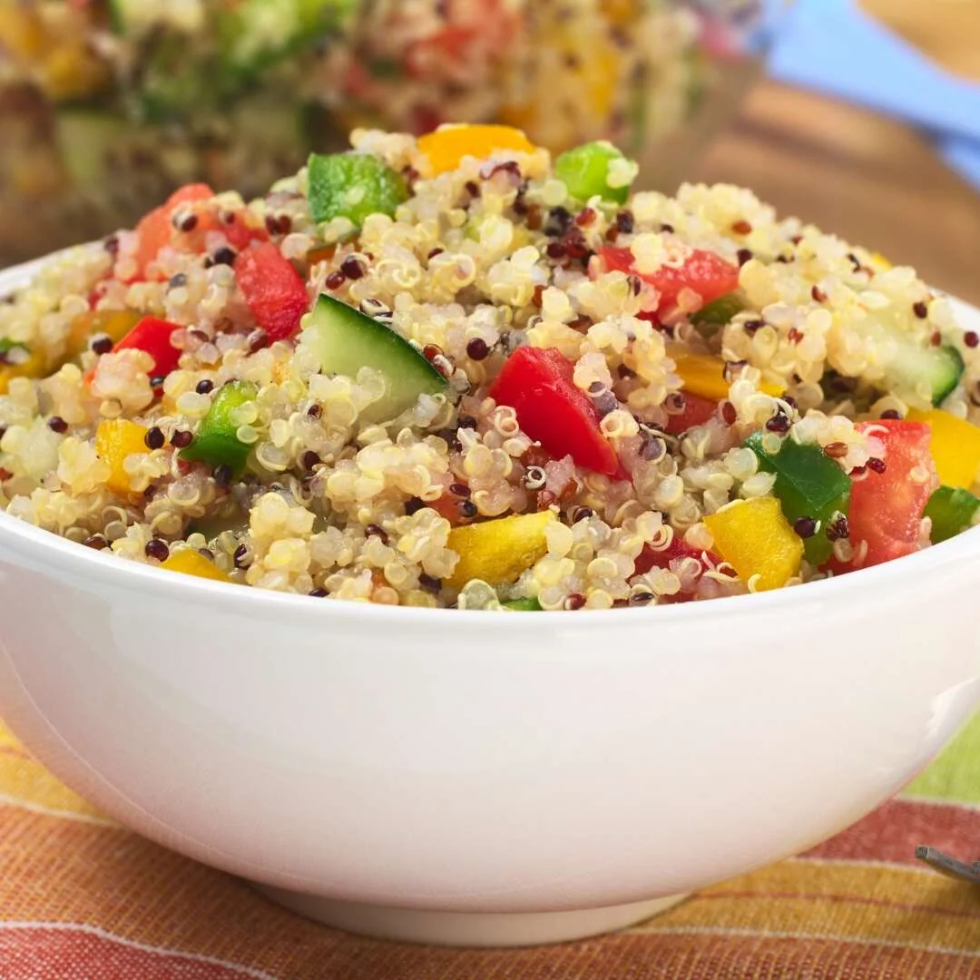 healthy quinoa salad