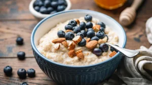 oatmeal-with-blueberries-and-almonds